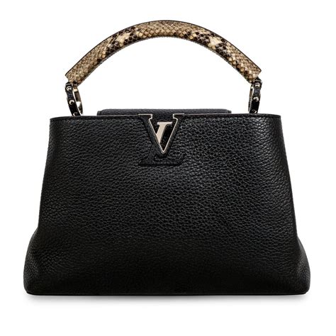 capucines bb louis vuitton|louis vuitton capucines python handle.